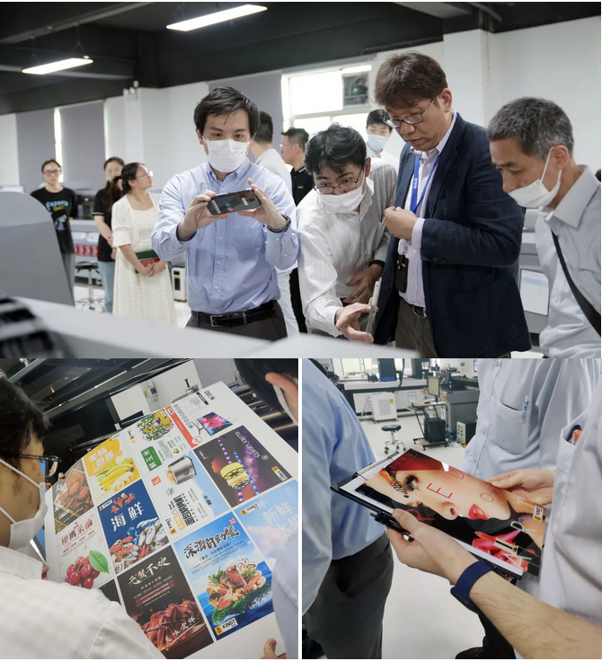 爱普生代表团莅临博天堂网址总部参观交流